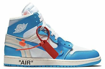 off white nike unc